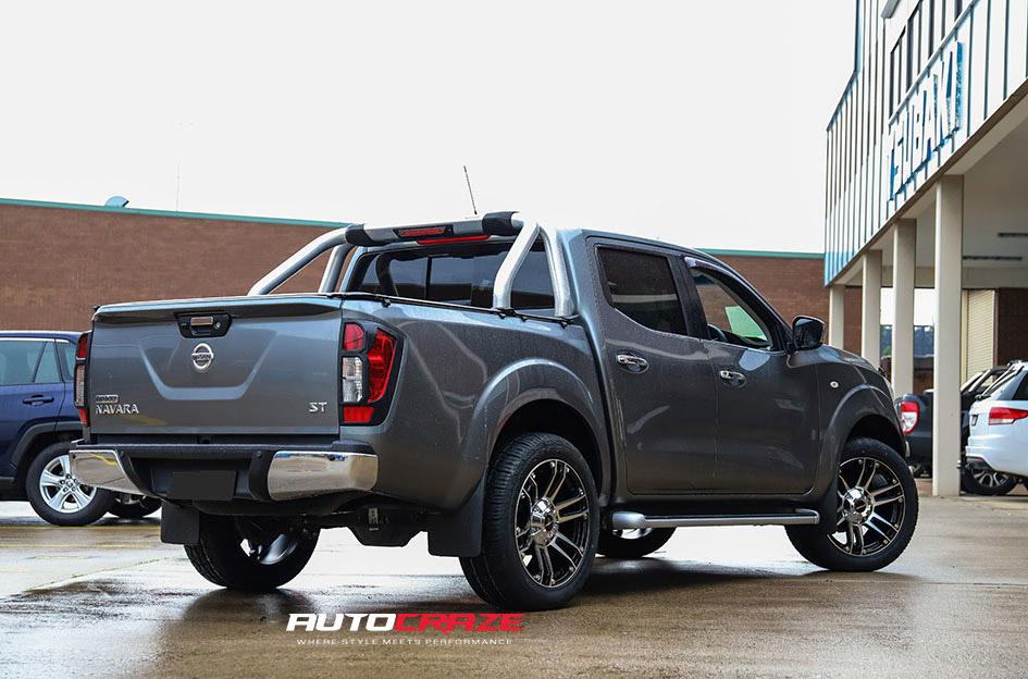 NISSAN NAVARA OUTLAW MACHINED PIANO BLACK
